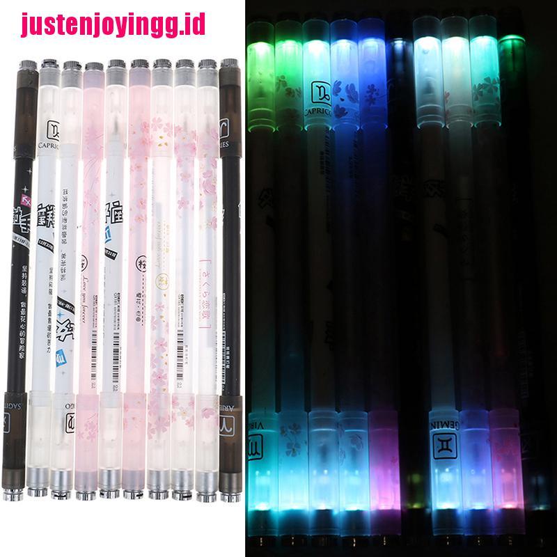 Pulpen Gel Gaming Kreatif Dengan Lampu Untuk Pelajar