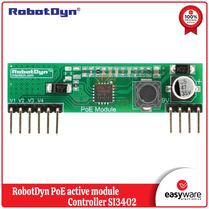 RobotDyn PoE active module, Controller SI3402