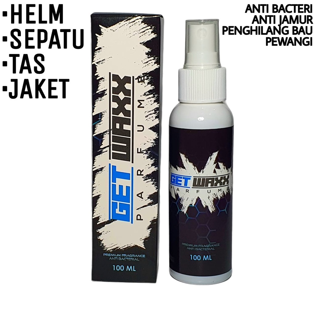 PARFUM HELM SEPATU JAKET SOFA GET WAXX ANTI BACTERI ANTI JAMUR