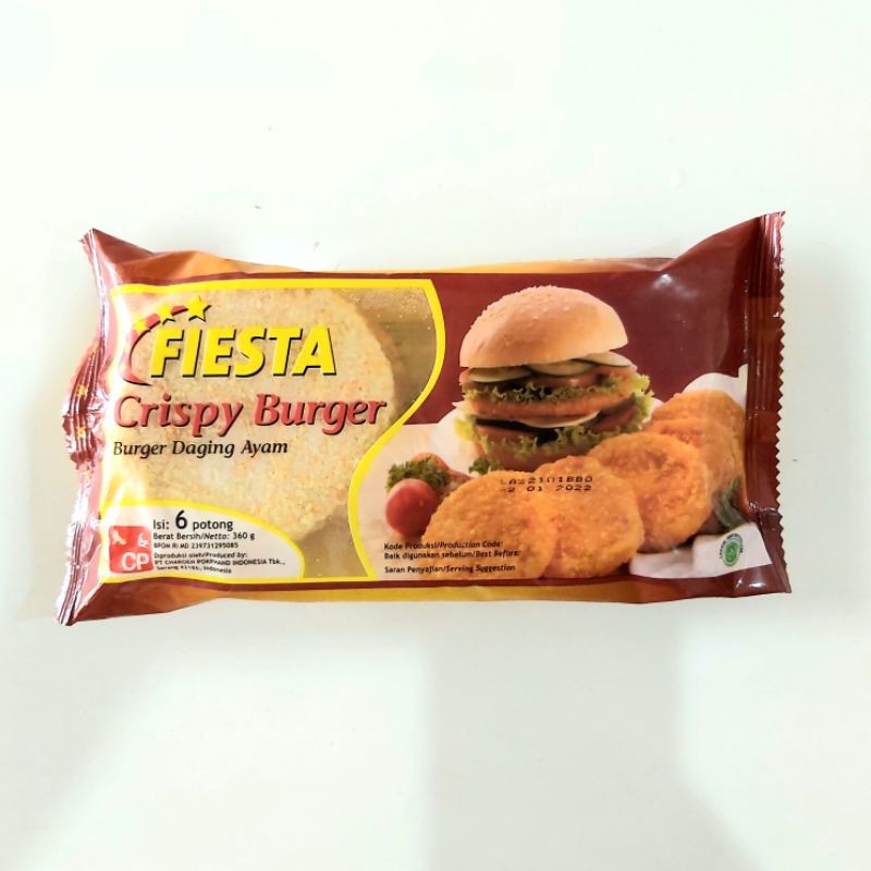 Fiesta Crispy Burger 360 g