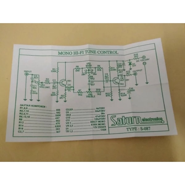 PCB Mono Tone Control S-087