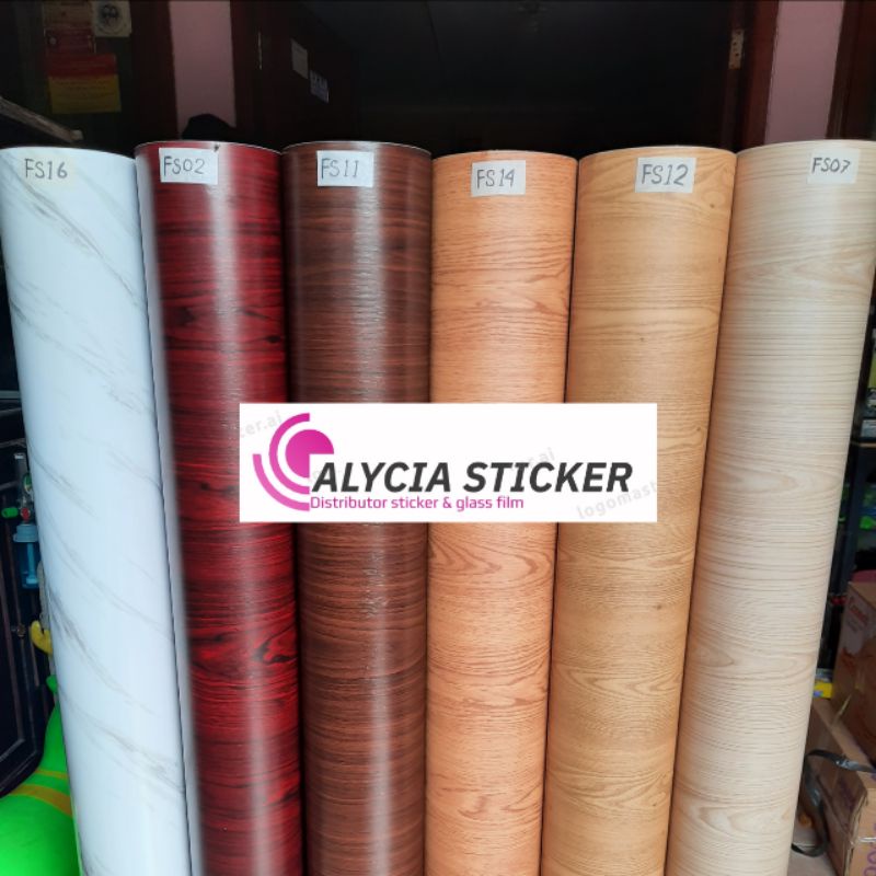Wallstiker Stiker Kayu/Stiker Lantai/Stiker Lantai Vinyl