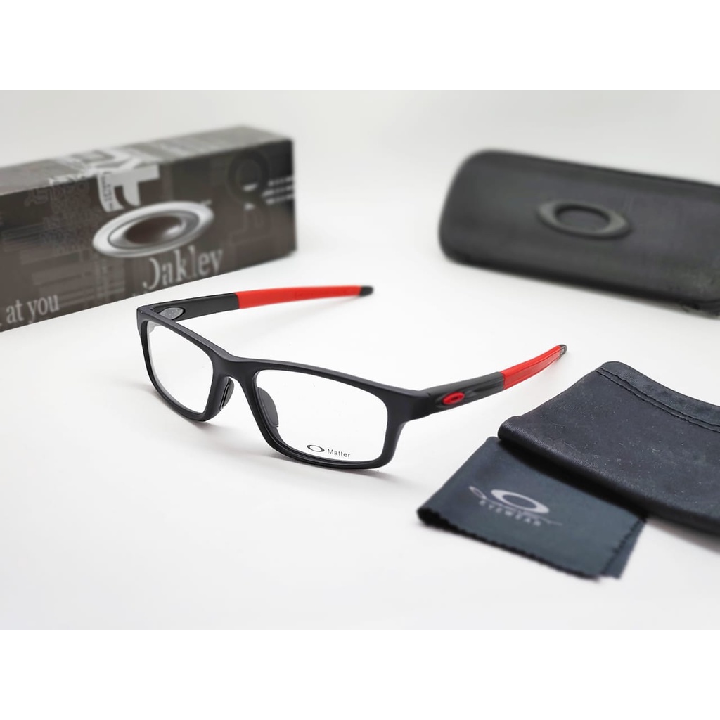 FRAME KACAMATA CROSSLINK OX8037 PITCH MERAH TERBARU