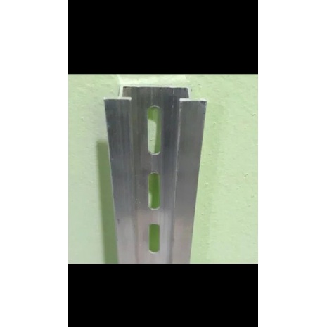 rel mcb 2 fungsi / din rail almunium 2 fungsi