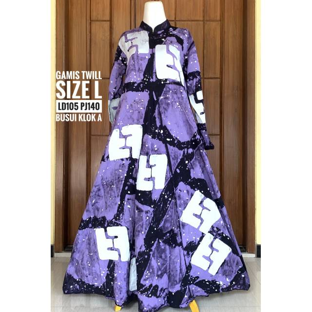 Gamis Twill ori size. L