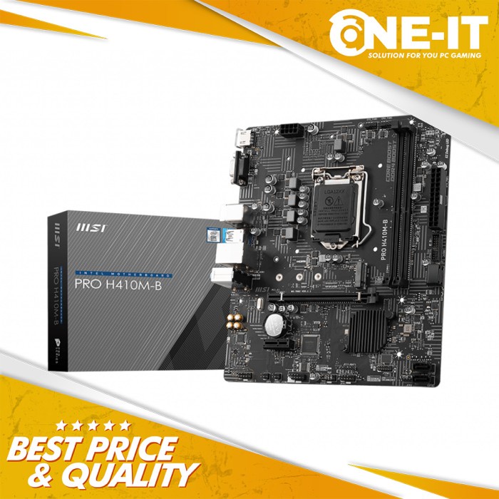 Motherboard MSI PRO H410M-B 1200 Intel H510