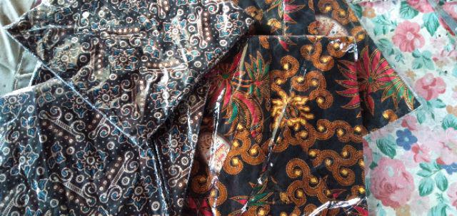 Tunic Batik Motif Mataram M L Xl Xxl
