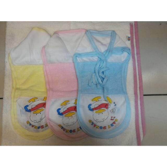 Popok kain bayi lapis handuk 12pcs