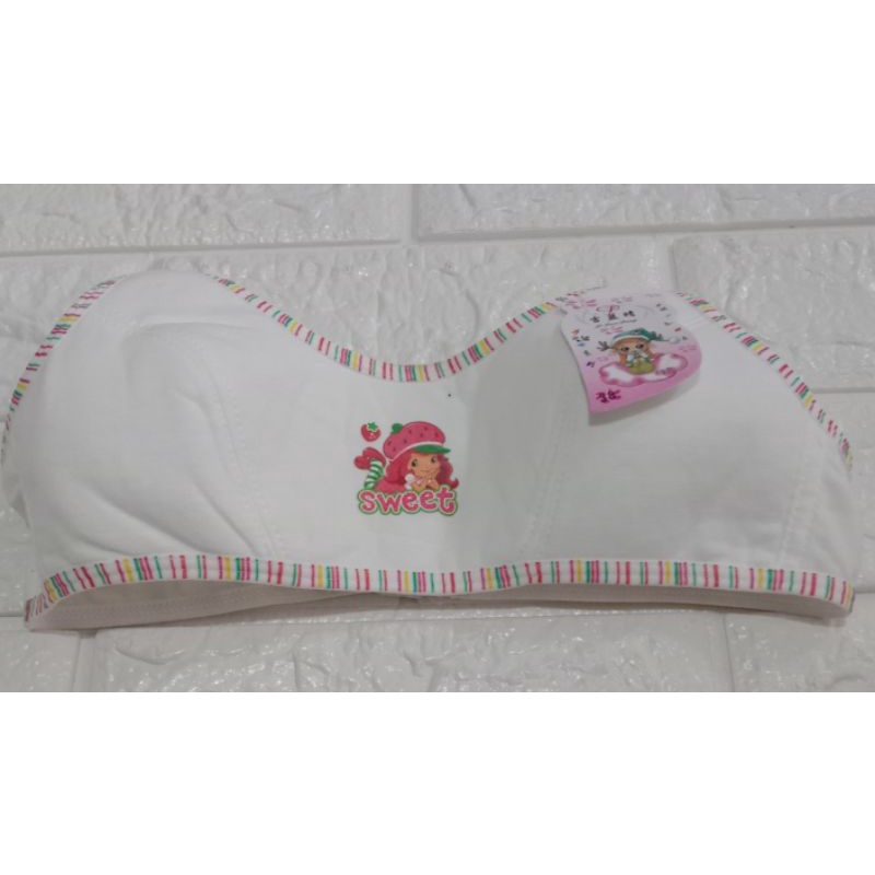 BH anak Tanggung ABG Pelajar (316) (2085) CUP A - A BRA Remaja SIZE Tanpa Busa Tanpa Kawat Pakaian Dalam Wanita