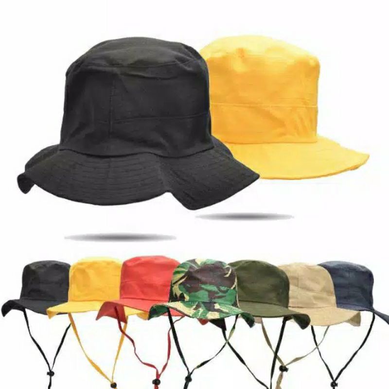 topi rimba / rimba hat /topi hutan / topi gunung /topi mendaki