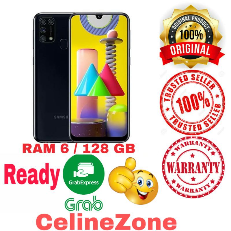 HP Samsung M31 6/128GB Ram 6GB Internal 128GB 6/128 GB Resmi SEIN