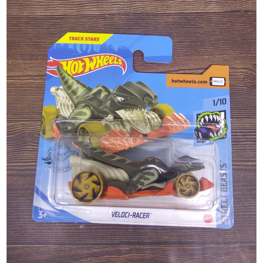 Hot Wheels Veloci-Racer Veloci racer HW Short Card Street Beasts 1/10