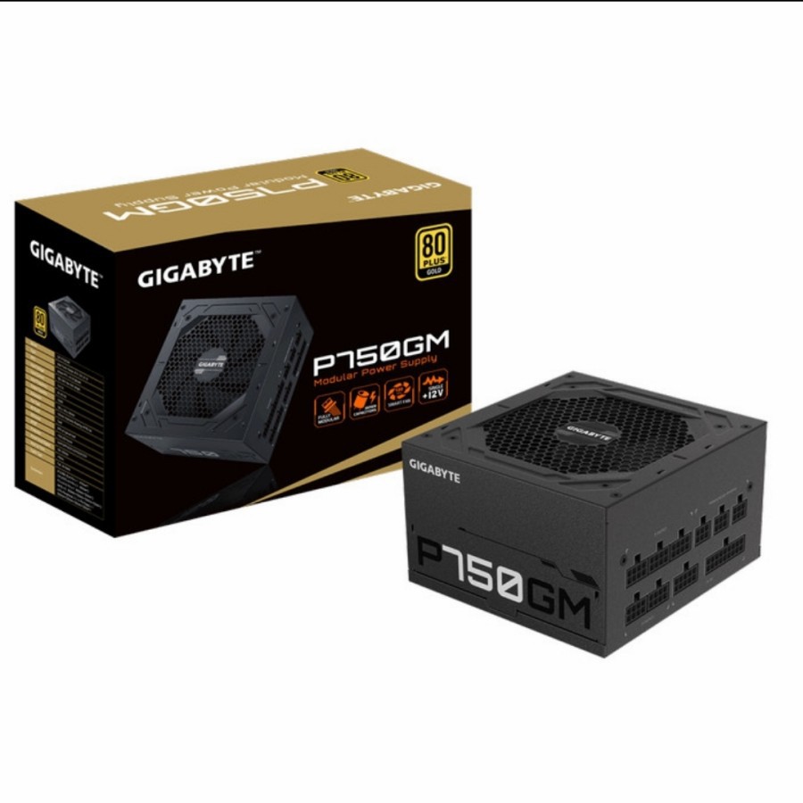 Gigabyte GP-P750GM 750W 80+ Gold - Fully Modular - PSU 750W