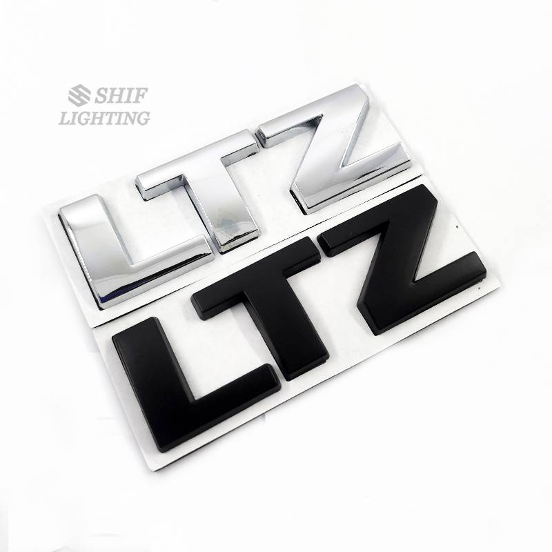 1pc Stiker Emblem Ltz Pengganti Bahan Metal Untuk Mobil Chevrolet