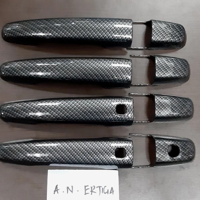 COVER HANDLE PINTU CARBON MOBIL ALL NEW ERTIGA XL7 SWIFT IGNIS BALENO