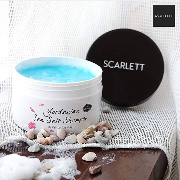 [ORI] SHAMPO ANTI RAMBUT LEPEK SCARLETT | Scarlett Shampoo Yordanian Sea Salt ORIGINAL