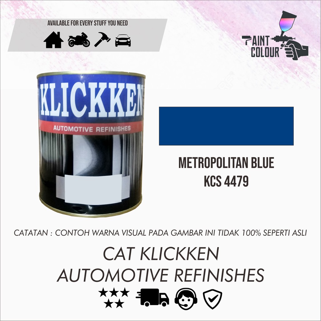 Cat Klickken Automotive Refinishes - Metropolitan Blue KCS 4479