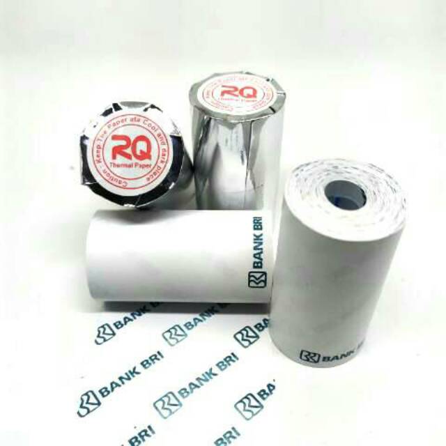 

Kertas Thermal Coreless Logo BRI 57x30 Merk RQ