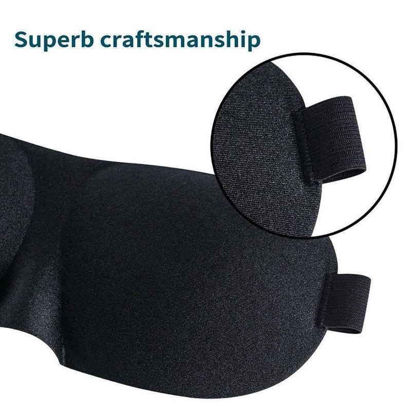 Penutup Mata Tidur 3D Sleep Eye Mask Travel Busa Tebal Empuk Nyaman