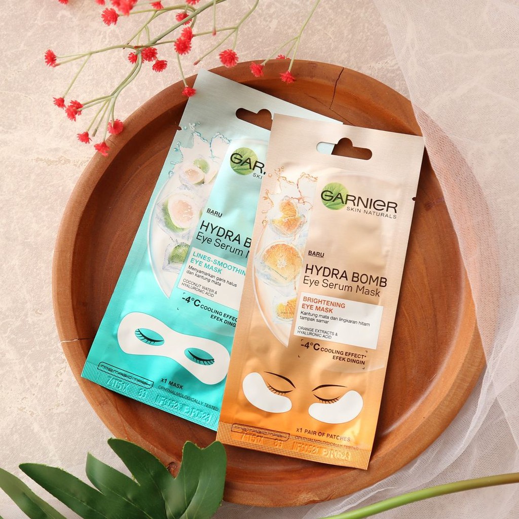 Garnier Hydra Bomb Eye Serum Mask (100% Original)