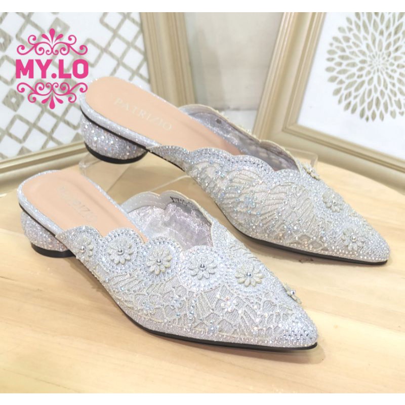 SEPATU HEEL PESTA SELOP KEBAYA WEDDING IMPORT