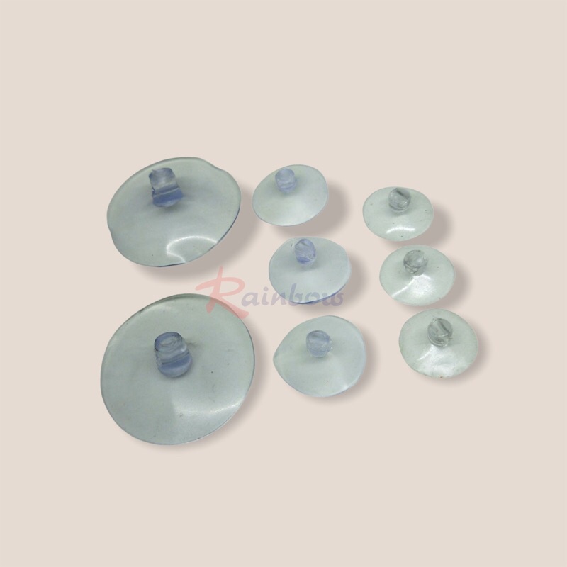 Kop Kaca Karet Bening / Perekat Kaca