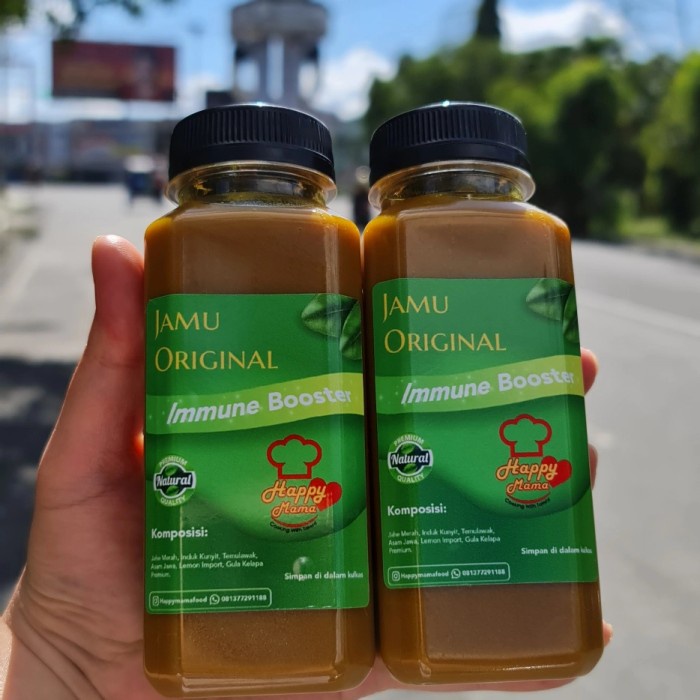 

COD JAMU 4 in 1 IMMUNE BOOSTER/EMPON EMPON/KUNYIT ASAM/TEMULAWAK (250 ml)