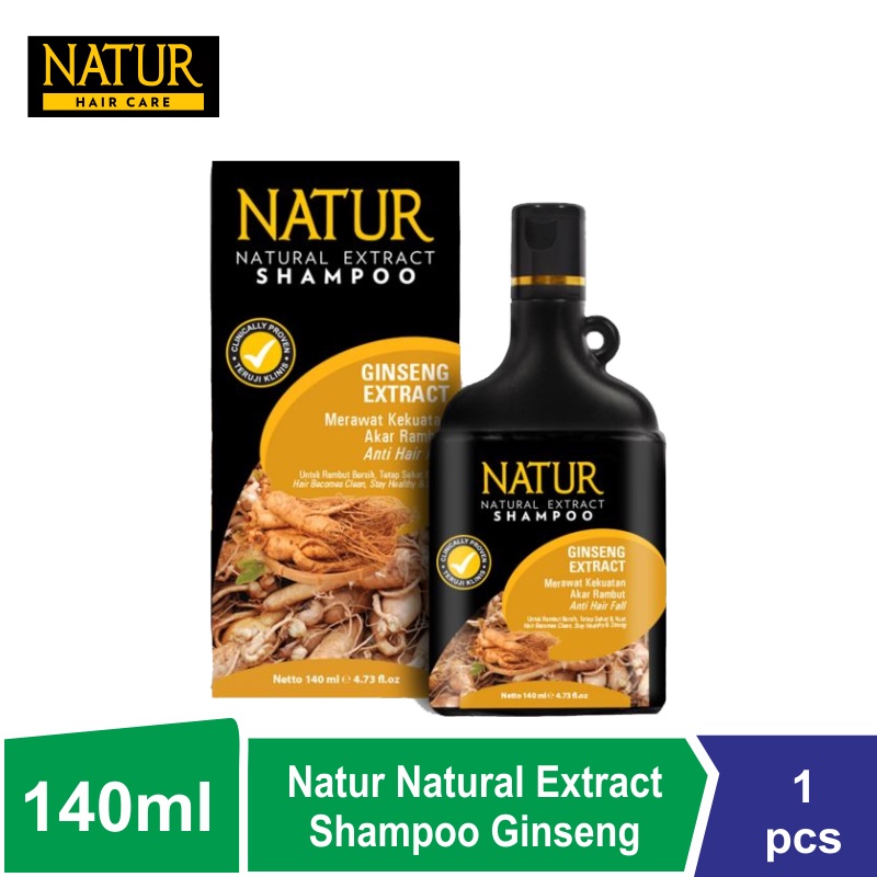 Natur Shampoo Extract Gingseng 140Ml