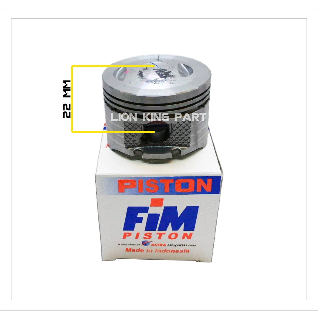 PISTON KIT MIO XB FIM47 FIM 47 PIN 15-3
