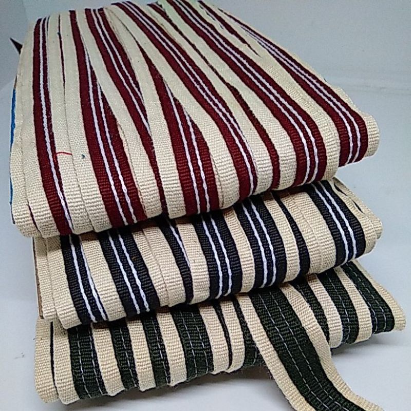 

pita katun salur 2 cm.per meter