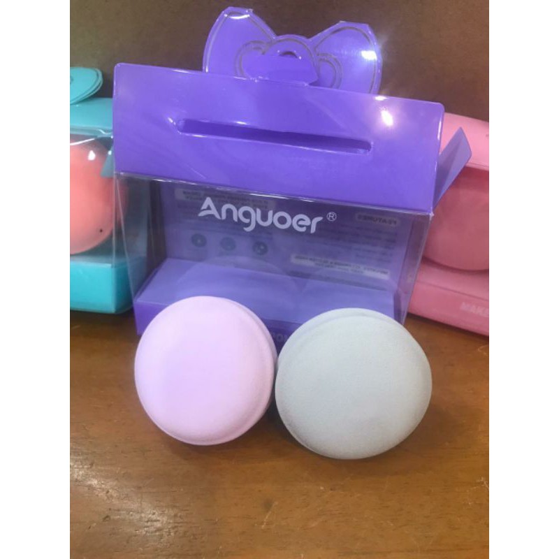 SPONS BEAUTY BLENDER GUCI MACAROON DENGAN BOX / SPONGE MAKEUP BEAUTY BLENDER