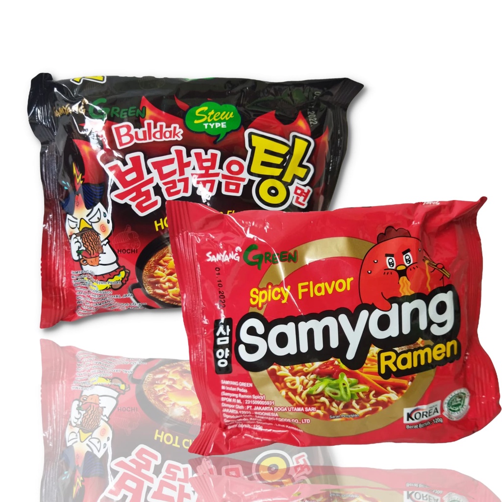 

SAMYANG GREEN MIE INSTAN KUAH asli korea