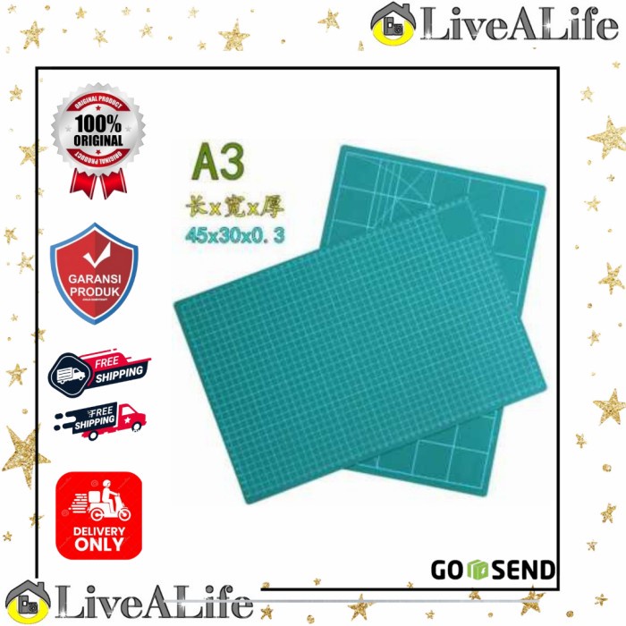 

GKS Work Cutting Mat Pad A3 45 x 30cm - GKSA3