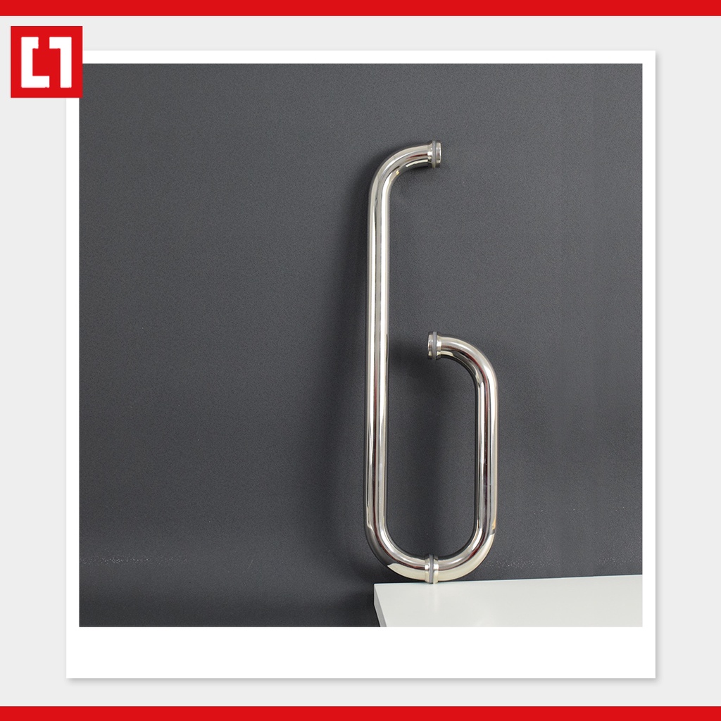 Pull Handle Pintu Kaca Shower AS 23x43 - Weldom