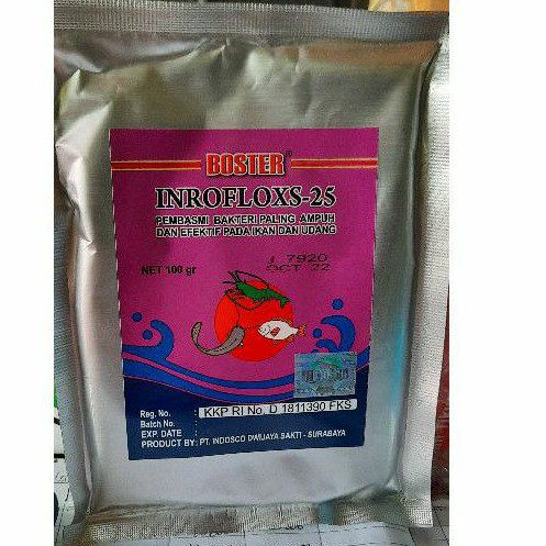 inrofloxs-25 serbuk 100gr