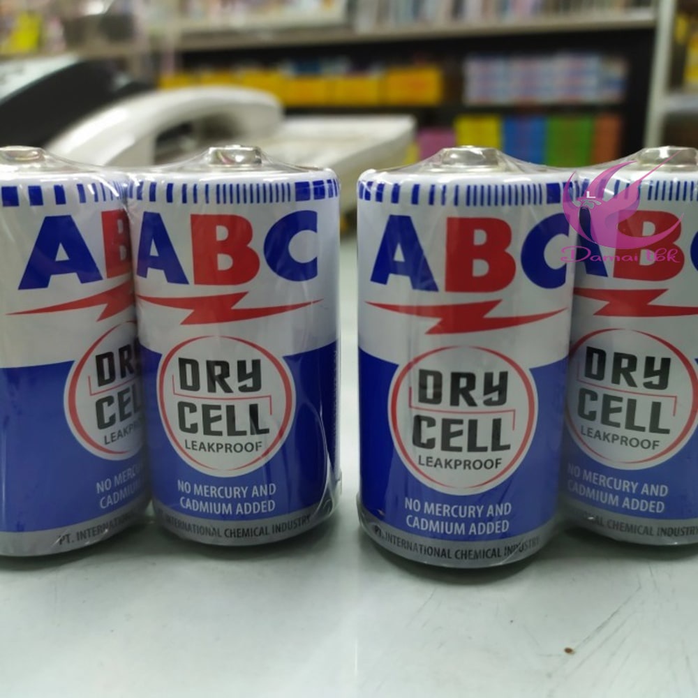 RK Batu Baterai ABC Biru besar 2pcs