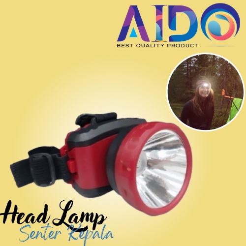 LED Head Lamp / Lampu LED Senter Kepala