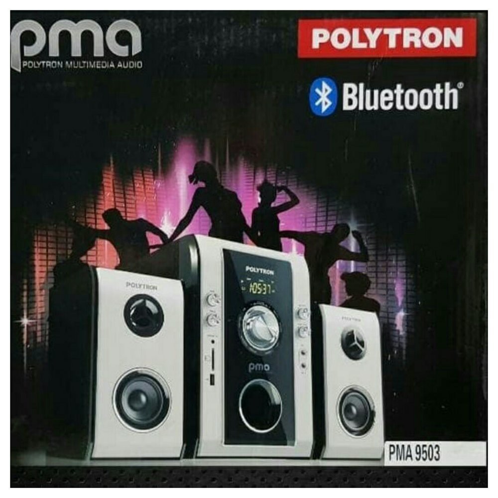 Trendi Polytron Pma 9503 Speaker Multimedia Usb Bluetooth Promo