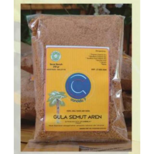 

Candela7-gula semut aren 250 gr-pemanis alami-pemanis organik