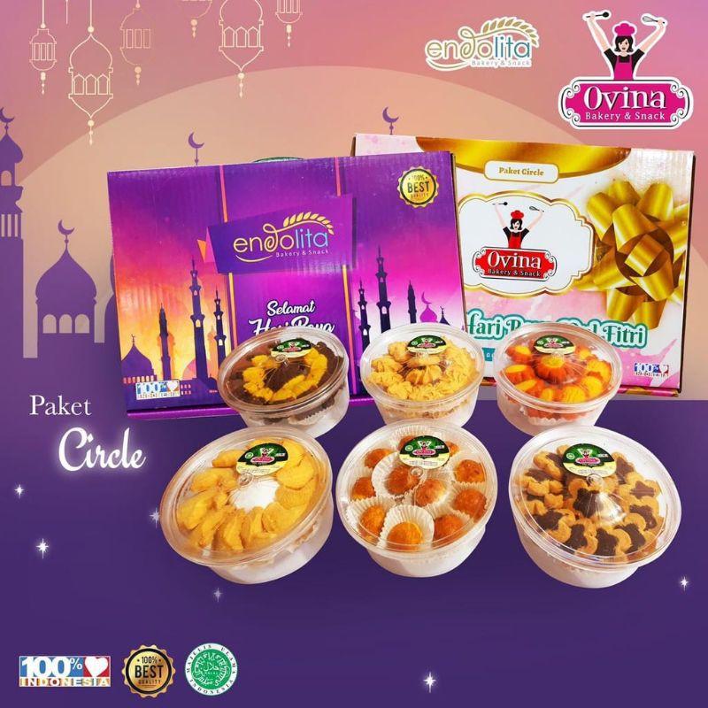 

OVINA PAKET CRICLE KUE LEBARAN HADIAH LEBARAN PARCHEL LEBARAN