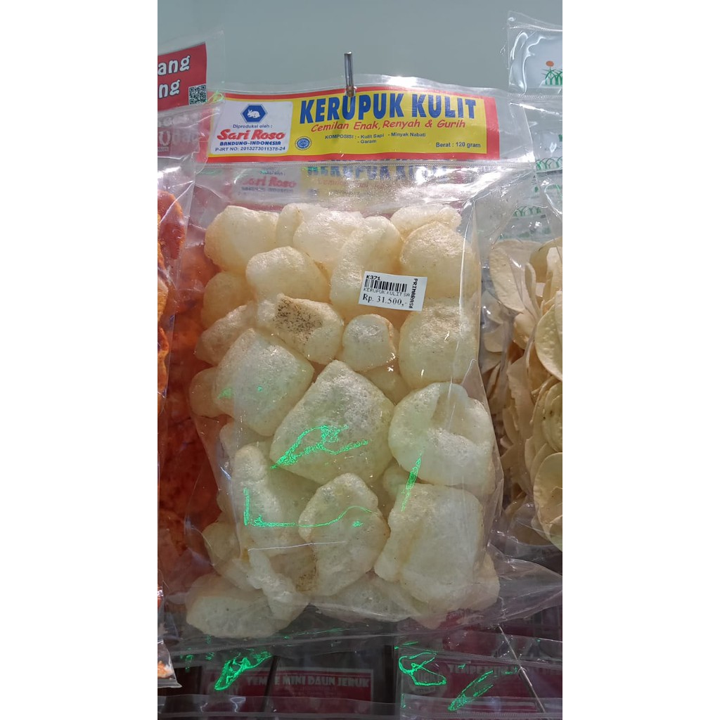 

KERUPUK KULIT SAPI SARI RASA BANDUNG CEMILAN ENAK RENYAH CRUNCHY GURIH LEZAT NAGIH SNACK JADUL HITS