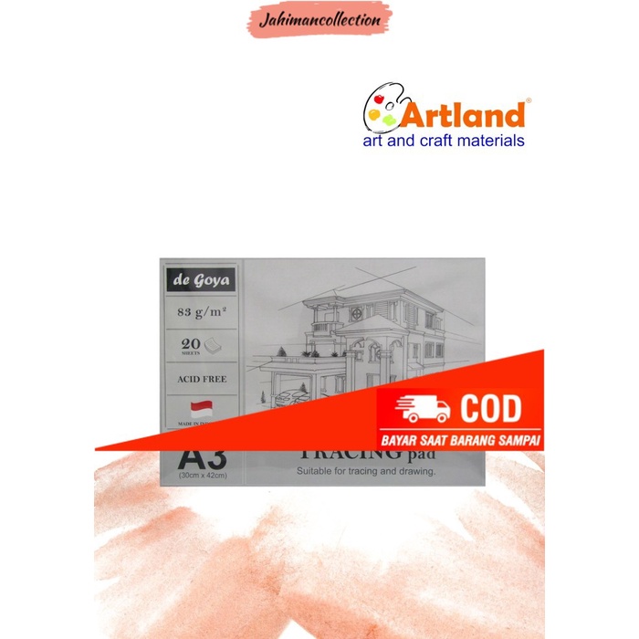 

✨ BISA COD ✨ De Goya Tracing Pad A3 83gr