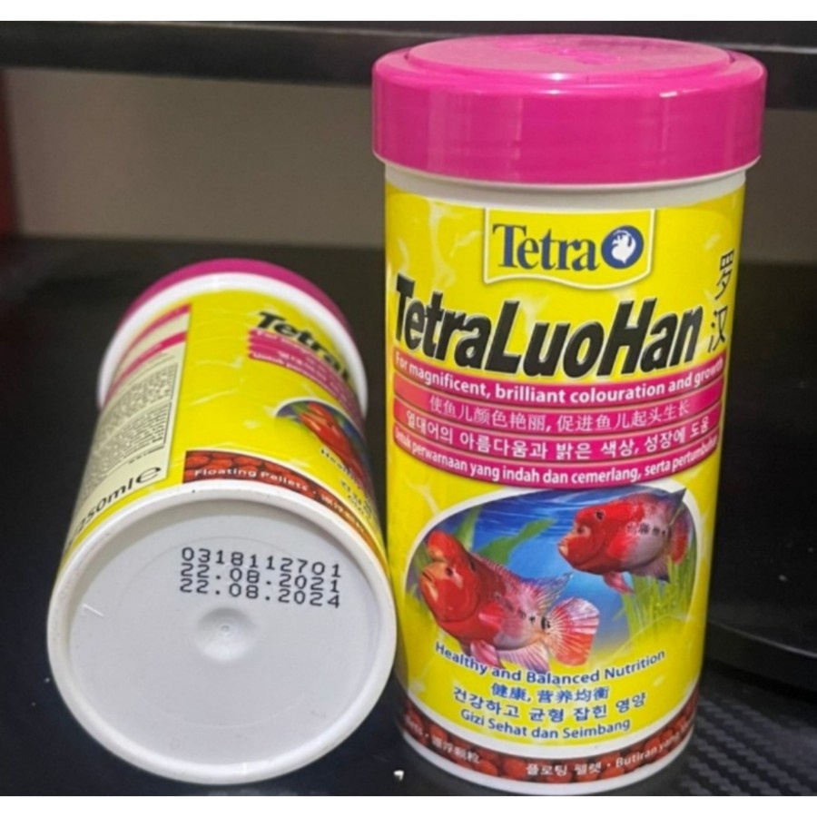 TETRA LOUHAN 86G/250ML TETRA LOHAN FLOATING - PAKAN IKAN HIAS / PELET