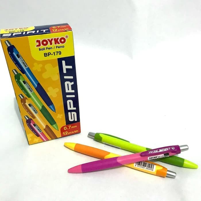 

Pulpen Joyko Spirit BP-179 Bolpen Ballpoint