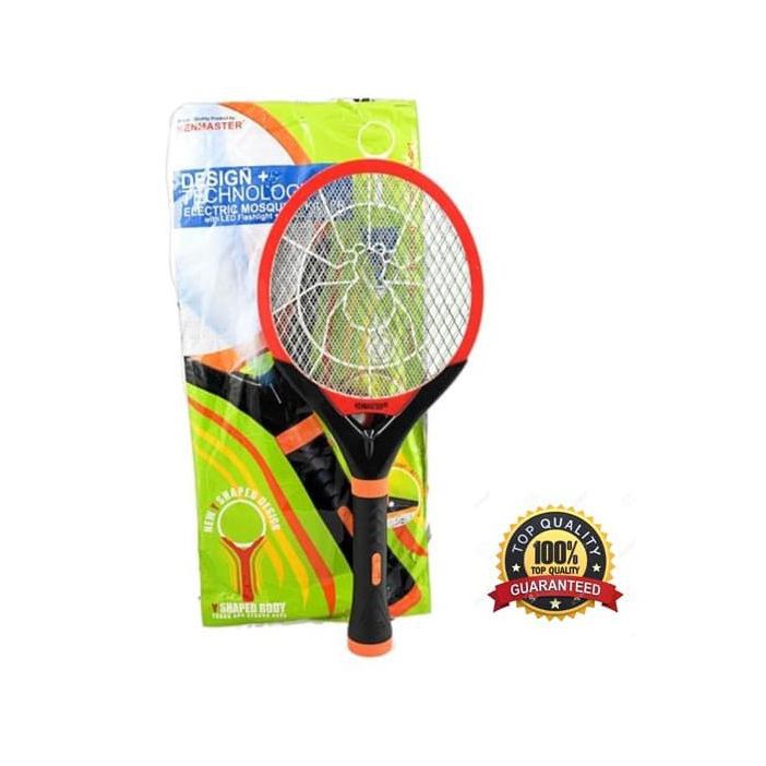 RAKET NYAMUK KENMASTER + SENTER (5 LED) + MAGIC BLUE LED TERBAIK