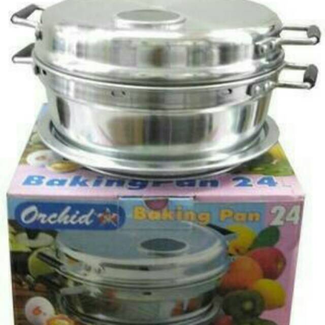 BAKING PAN ORCHID 24 CM