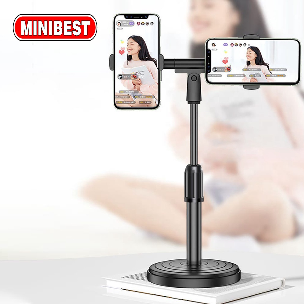 MB Desktop stand 360 Degree Rotating mobile phones holder Live Broadcast Stand Lazy Mobile Phone Holders magnetic car phone holder