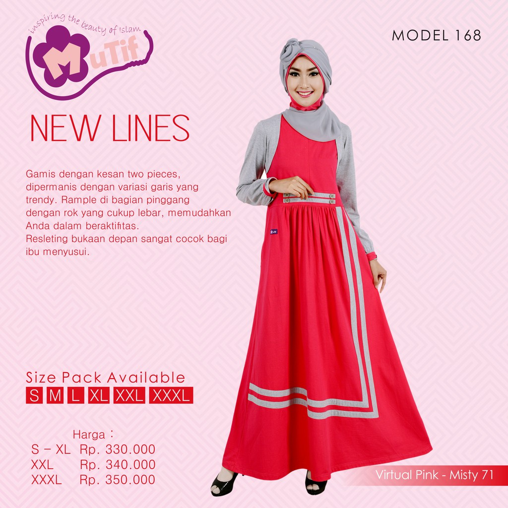 Gamis Mutif M 168