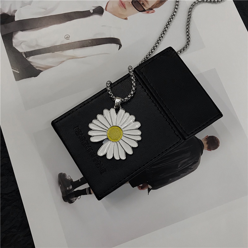 Necklace Accessories Korea Hipster Retro Street Buddy Hip Hop Daisy Pendant