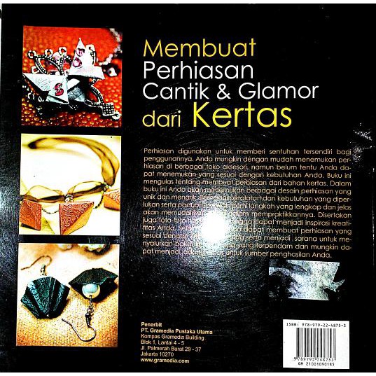 

Diskon Membuat Perhiasan Cantik & Glamor Dari Kertas Murah